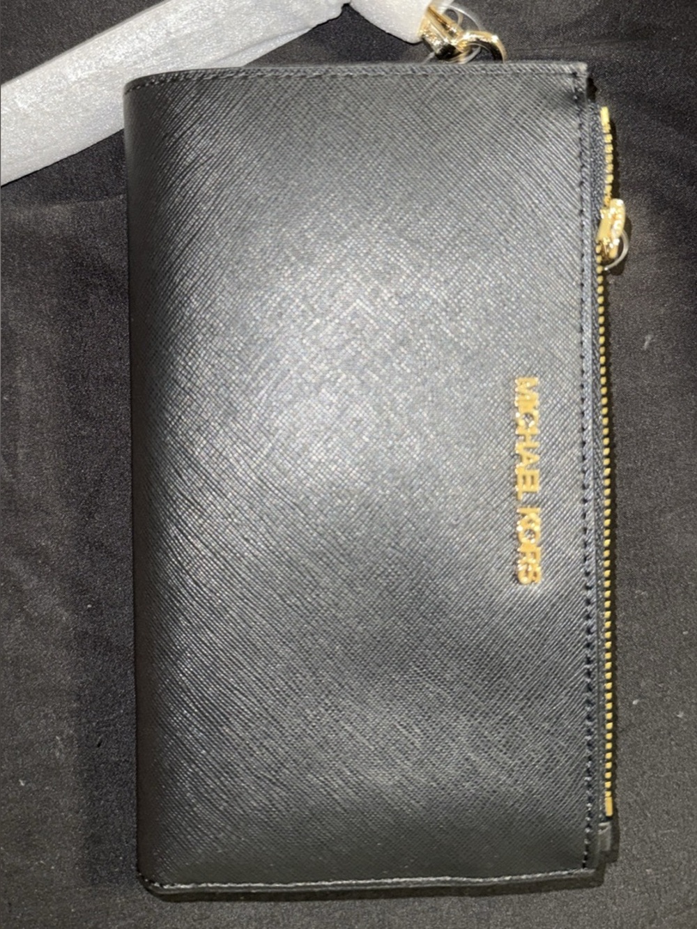 Michael Kors Black Jet Set Leather Wallet